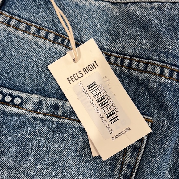 Blank nyc BAXTER IN WILDFLOWER JEAN straight leg - Picture 9 of 14